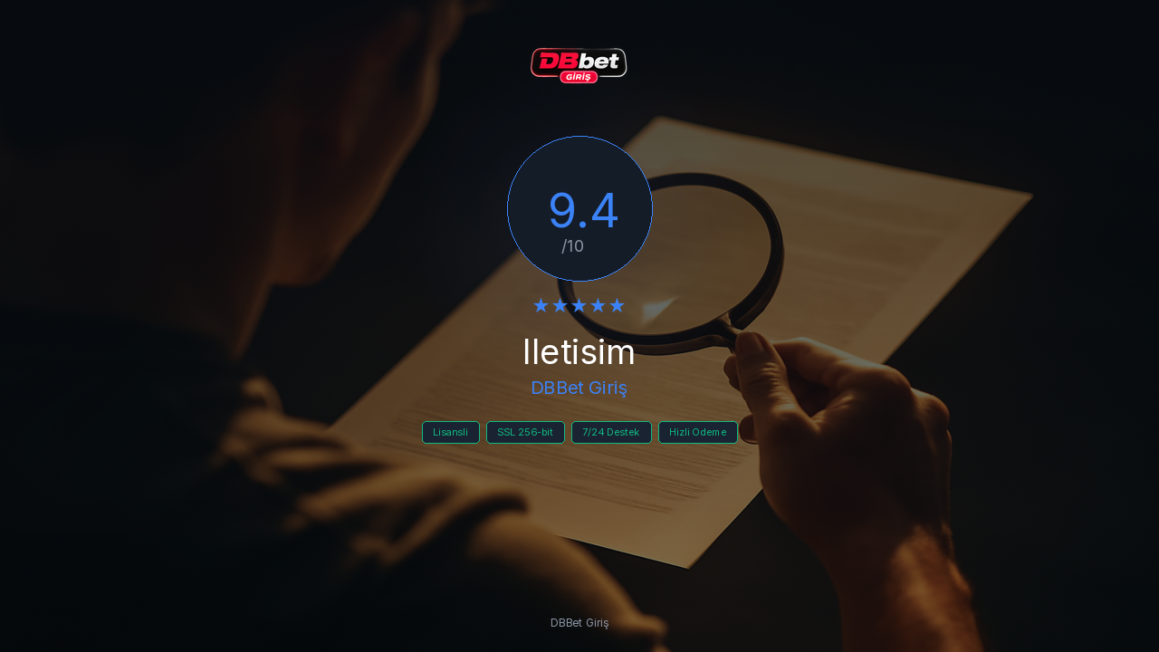 DBBet Giriş 