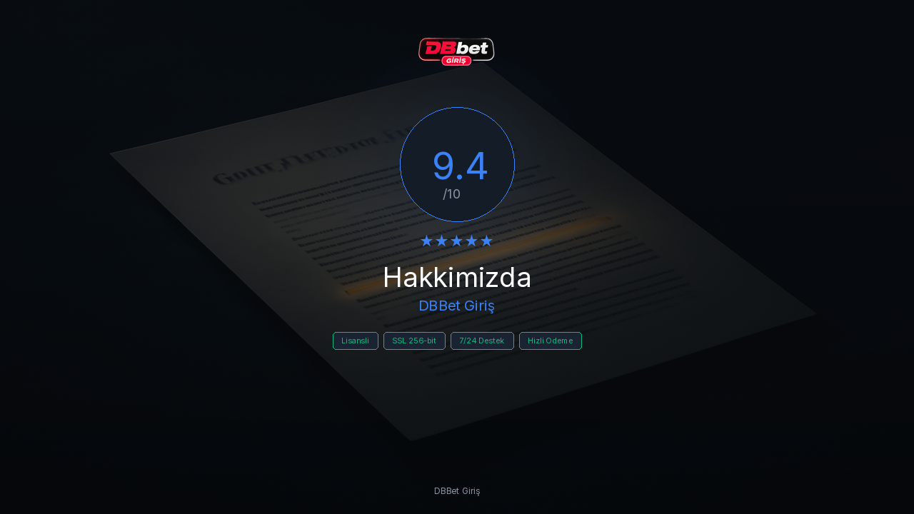 DBBet Giriş